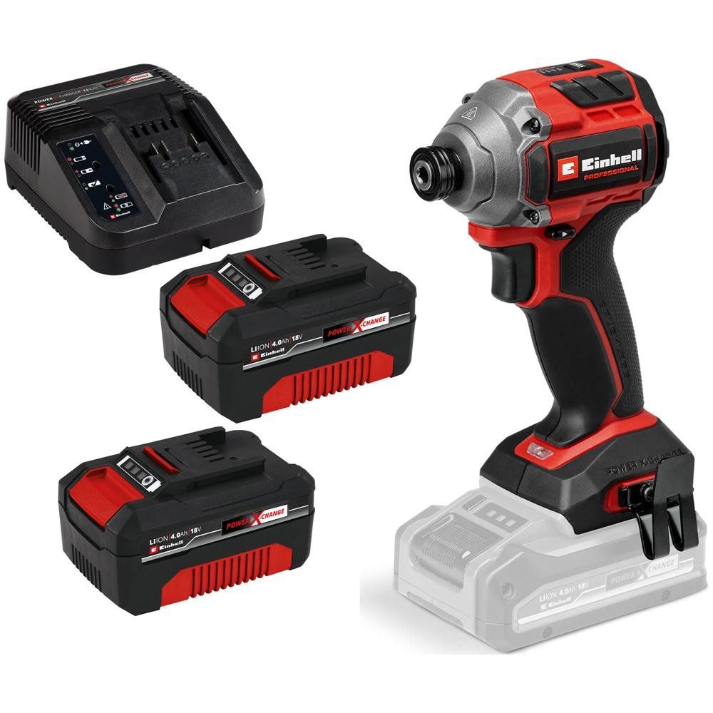 Einhell Professional TP-CI 18/250-C Li BL 18v Cordless Brushless Impact Driver 2 x 2.5ah Li-ion Charger No Case - Image 1