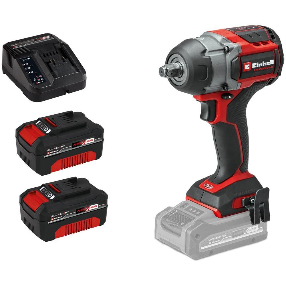 Einhell Professional TP-CW 18/750-C Li BL 18v Cordless Brushless 1/2" Impact Wrench - Image 1