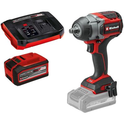 Einhell Professional TP-CW 18/750-C Li BL 18v Cordless Brushless 1/2" Impact Wrench 1 x 5.2ah Plus Li-ion Charger No Case