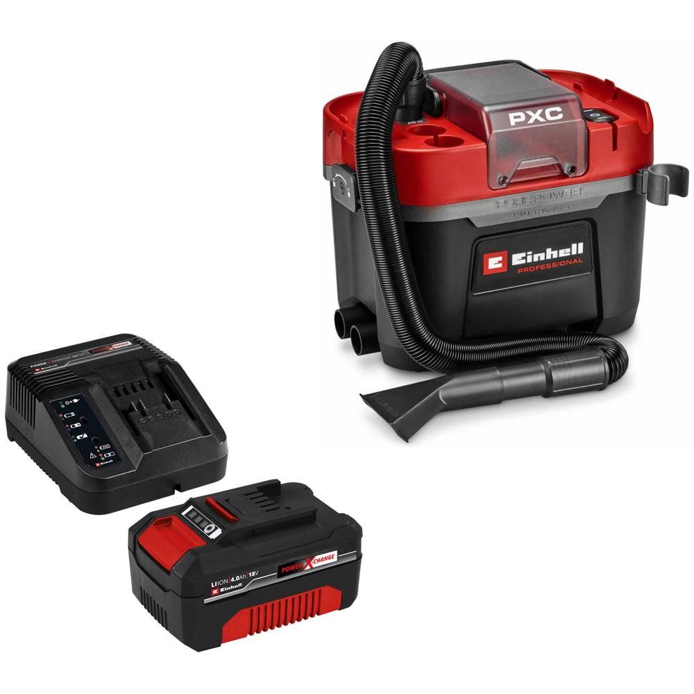 Einhell Professional TP-VC 18/10 Li BL L 18v Cordless L Class Wet and Dry Vacuum Cleaner 10 Litre 2 x 2.5ah Li-ion Charger No Case - Image 1