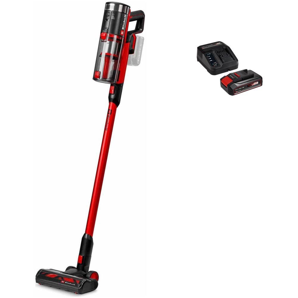 Einhell TE-SV 18/270 Li BL 18v Cordless Brushless Stick Vacuum Cleaner 1 x 5.2ah Plus Li-ion Charger - Image 1