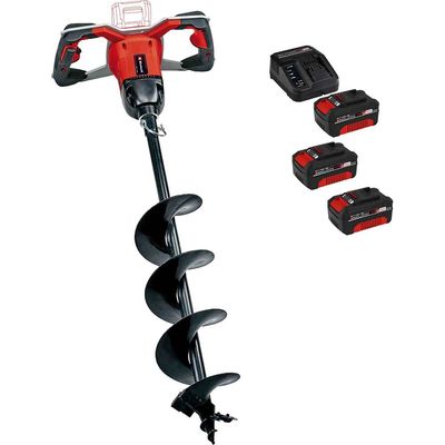 Einhell Professional GP-EA 18/150 Li BL 18v Cordless Brushless Earth Drill Auger 1 x 6ah Plus Li-ion Battery Charger