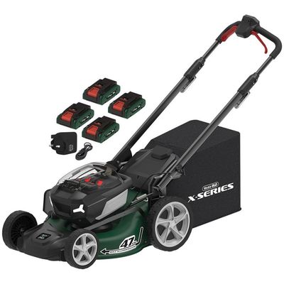 Webb X Series WEV20X2LM47SPB 40v Cordless Brushlesss Self Propelled Rotary Lawnmower 470mm