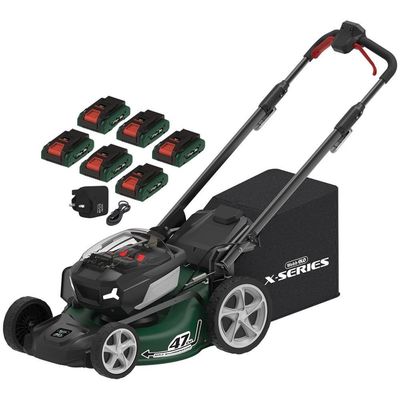 Webb X Series WEV20X2LM47SPB 40v Cordless Brushlesss Self Propelled Rotary Lawnmower 470mm