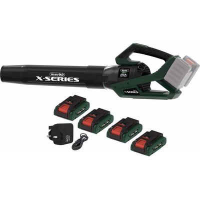 Webb X Series WEV20X2ABB 40v Cordless Brushless Axial Leaf Blower