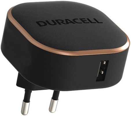 Duracell DRACUSB12-EU mobile device charger Black