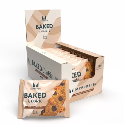 Baked Protein Cookie - 12 x 75g - Chocolate Chip - Thumbnail 2