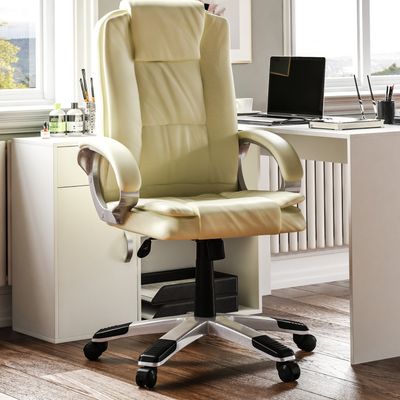 Charlton Office Chair - Cream
