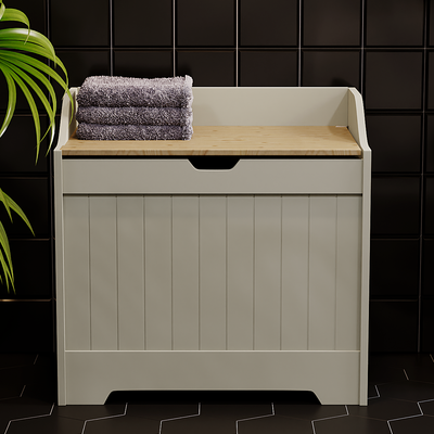 Priano Laundry Chest - Grey