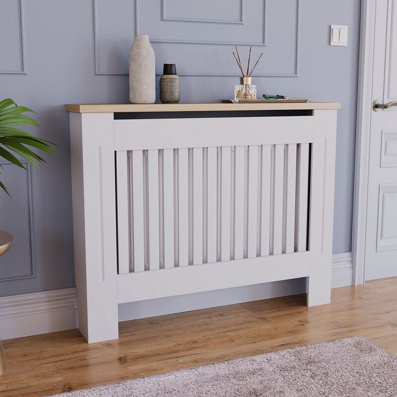 Arlington Radiator Cover - White / 111cm - Image 1