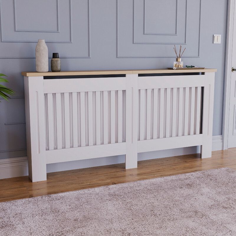 Arlington Radiator Cover - White / 172cm - Image 1