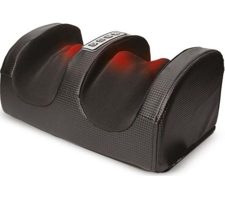 Menkind Well Being Comfort Revolution Heated Shiatsu Foot Massager in Black