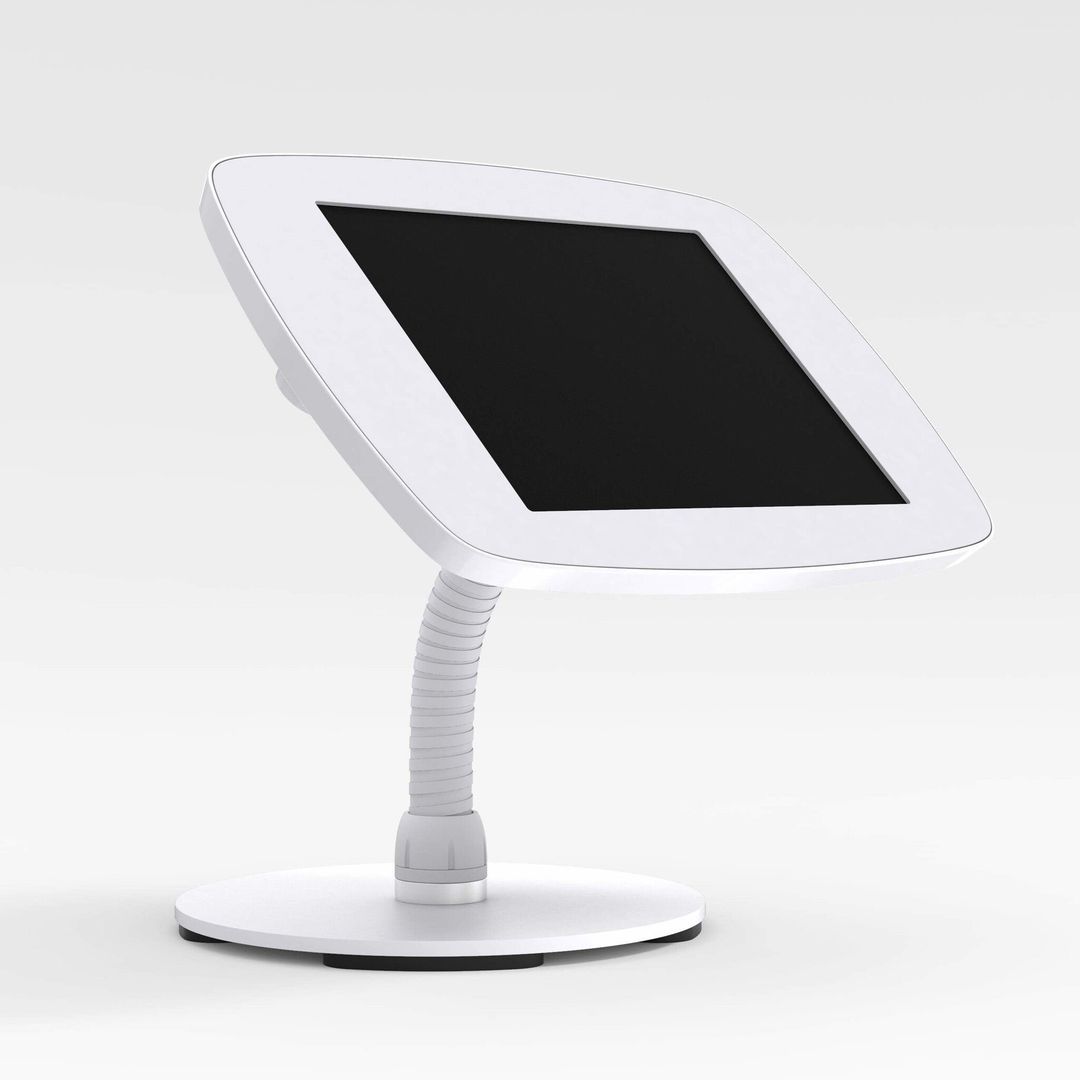 Bouncepad Counter Flex | Apple iPad 7th Gen 10.2 (2019) | White | Covered Front Camera and Home Button | - Image 1