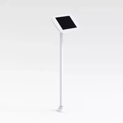 Bouncepad Floorstanding Slim | Apple iPad 7th Gen 10.2 (2019) | White | Covered Front Camera and Home Button | - Thumbnail 2