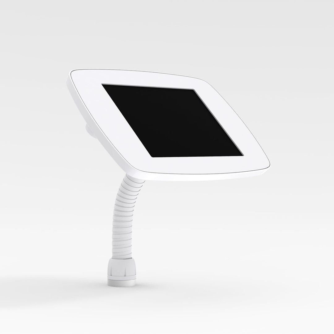 Bouncepad Flex | Apple iPad Mini 6th Gen | White | Exposed Front Camer - Image 1