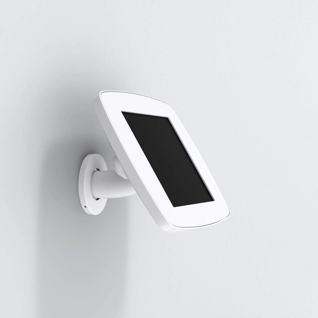 Bouncepad Wallmount | Apple iPad Mini 6th Gen | White | Exposed Front - Image 1
