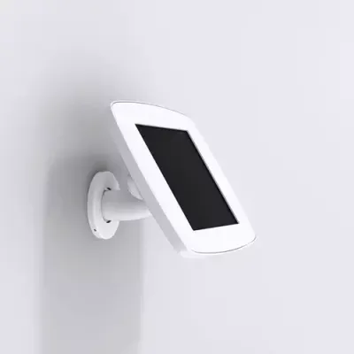 Bouncepad Wallmount | Apple iPad Mini 6th Gen | White | Exposed Front - Thumbnail 3