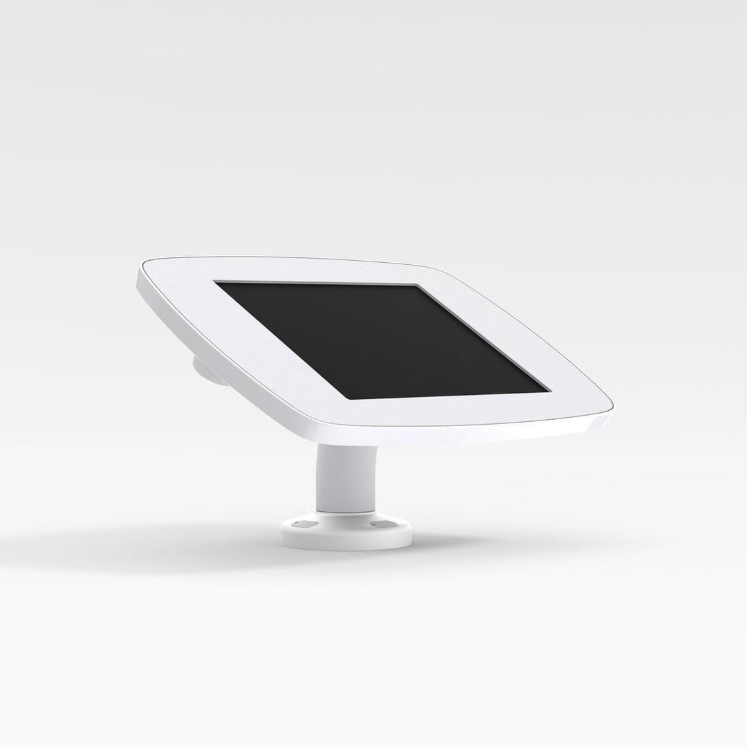 Bouncepad Swivel Desk | Apple iPad Mini 6th Gen | White | Exposed Fron - Image 1