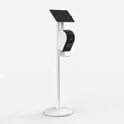 Bouncepad Core Floorstanding + Brother Printer Mount | White | Compati - Thumbnail 3