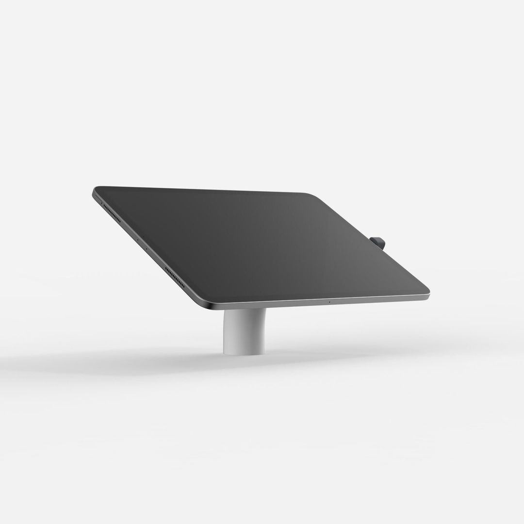 Bouncepad Core Desk | White | Compatible with All USB-C Tablets - Image 1