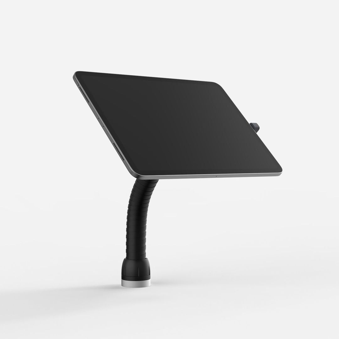 Bouncepad Core Flex | Black | Compatible with All USB-C Tablets - Image 1