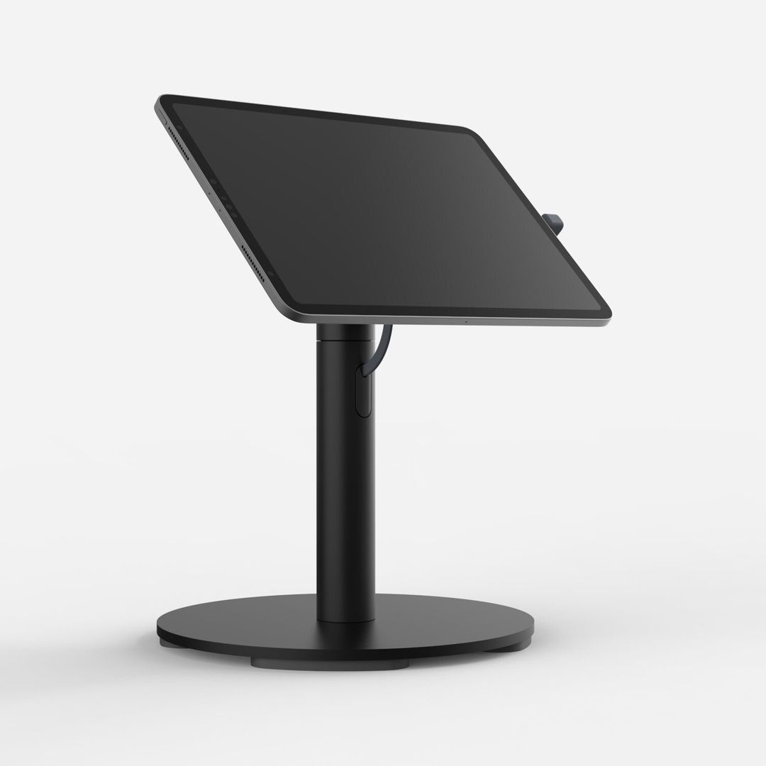 Bouncepad Core Twist + Counter Base | Compatible with All USB-C | Blac - Image 1