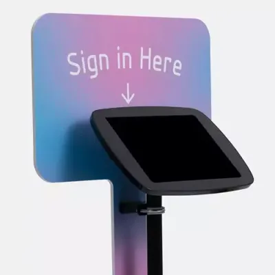 Bouncepad Floorstanding with Branding Board and USB Cable | Covered Fr - Thumbnail 3