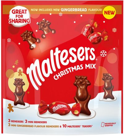 Single Maltesers Chocolate & Gingerbread Mix Pouch