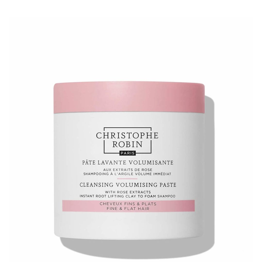 Christophe Robin Cleansing Volumising Paste with Pure Rassoul Clay and Rose 250ml - Image 1