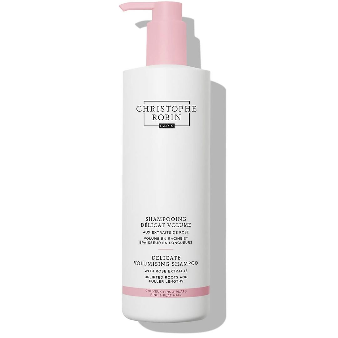 Christophe Robin Delicate Volumising Shampoo with Rose Extracts 500ml (Worth £58.00) - Image 1