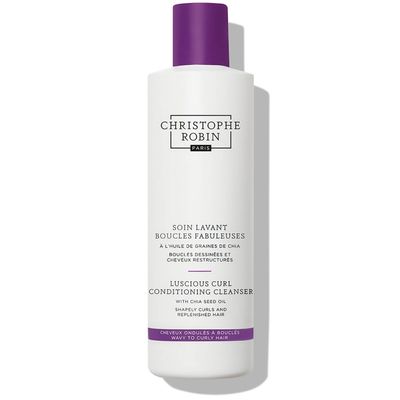 Christophe Robin Luscious Curl Conditioning Cleanser with Chia Seed Oil 250ml - Thumbnail 2