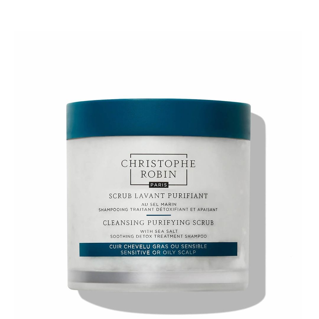 Christophe Robin Cleansing Purifying Scrub with Sea Salt 250ml - Image 1