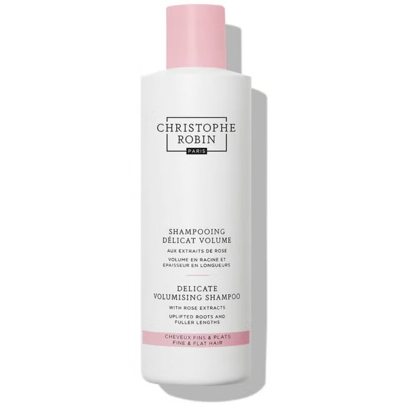 Christophe Robin Delicate Volumising Shampoo with Rose Extracts 250ml - Image 1