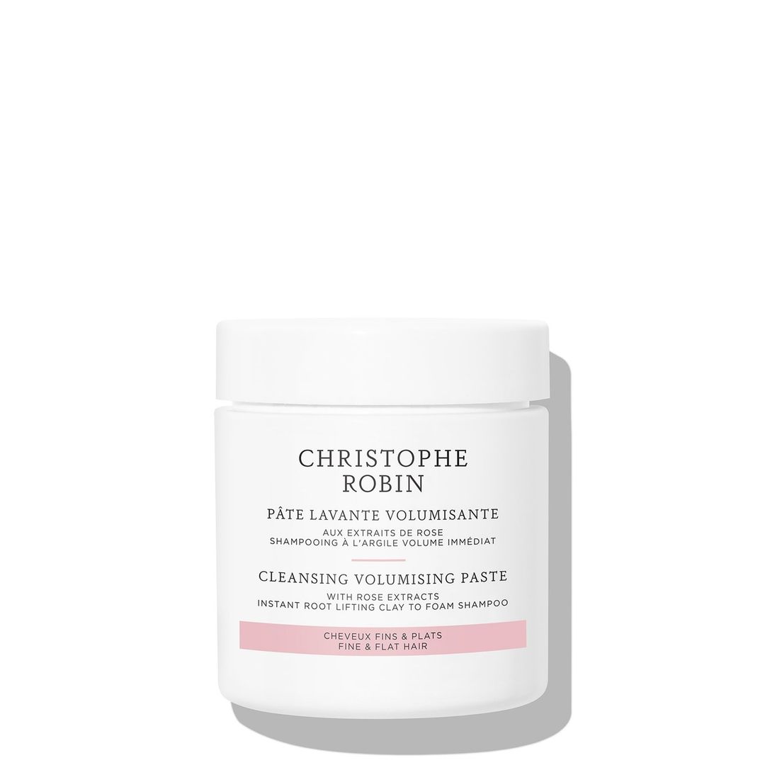 Christophe Robin Cleansing Volumising Paste with Pure Rassoul Clay and Rose 75ml - Image 1