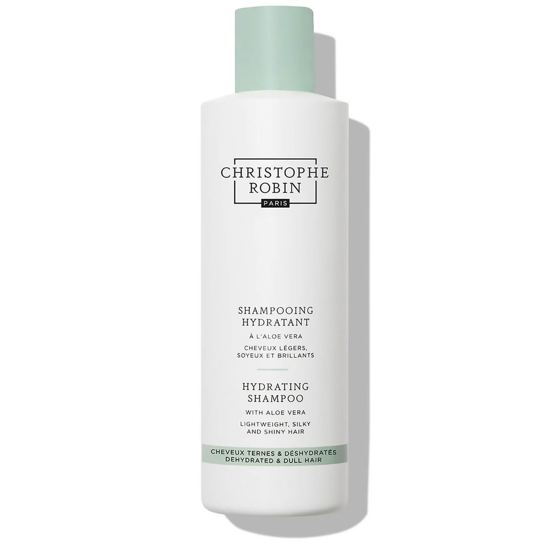 Christophe Robin Hydrating Shampoo with Aloe Vera 250ml - Image 1