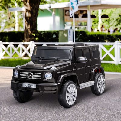 HOMCOM Licensed Mercedes Benz G500 Electric Ride On Car 12V - Black