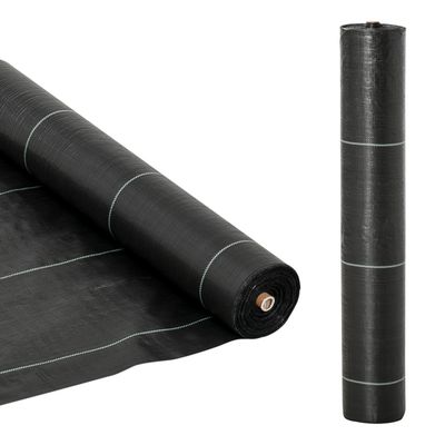 Outsunny Gardener Premium Weed Barrier - Black / 2m