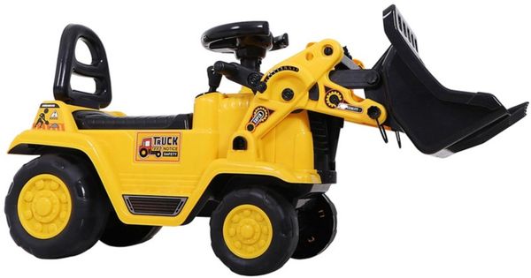 Ride On Bulldozer - Yellow