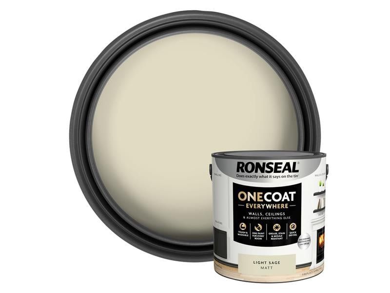 Ronseal One Coat Everywhere Interior Paint - Image 1