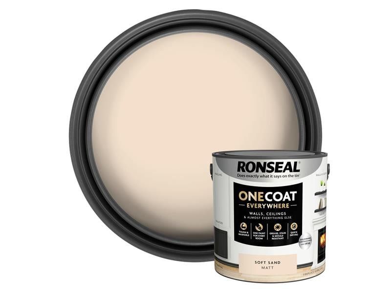 Ronseal One Coat Everywhere Interior Paint - Image 1