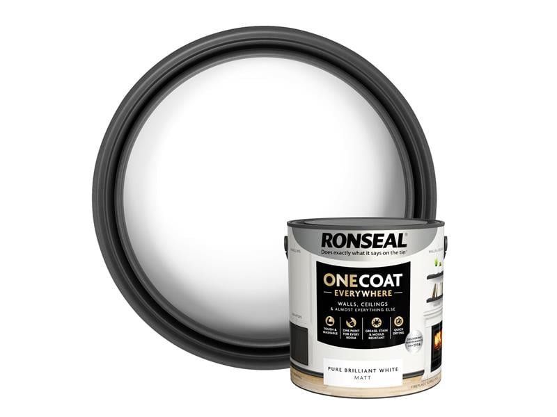 Ronseal One Coat Everywhere Interior Paint - Image 1
