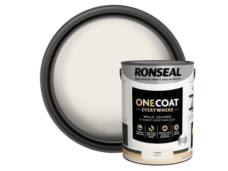 Ronseal One Coat Everywhere Interior Paint - Image 1