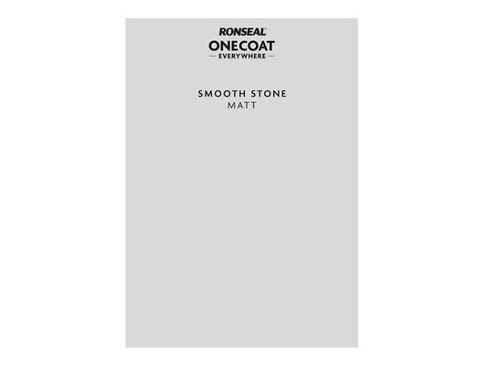 Ronseal One Coat Everywhere Peel and Stick Paint Sample - Smooth Stone