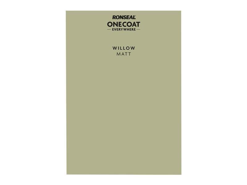 Ronseal One Coat Everywhere Peel and Stick Paint Sample - Willow - Image 1