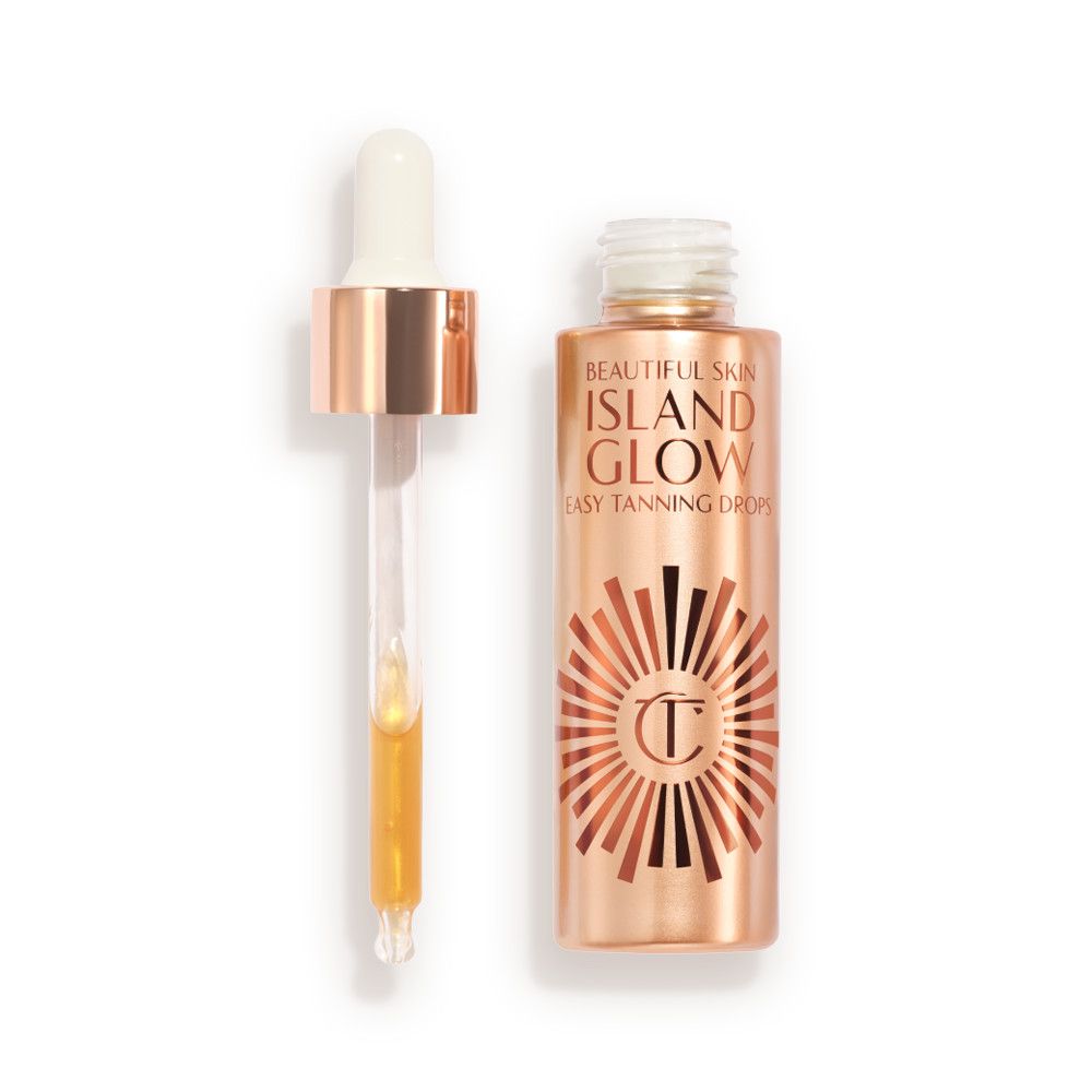 Charlotte Tilbury Beautiful Skin Island Glow Easy Tanning Drops - Fair To Medium - Image 1