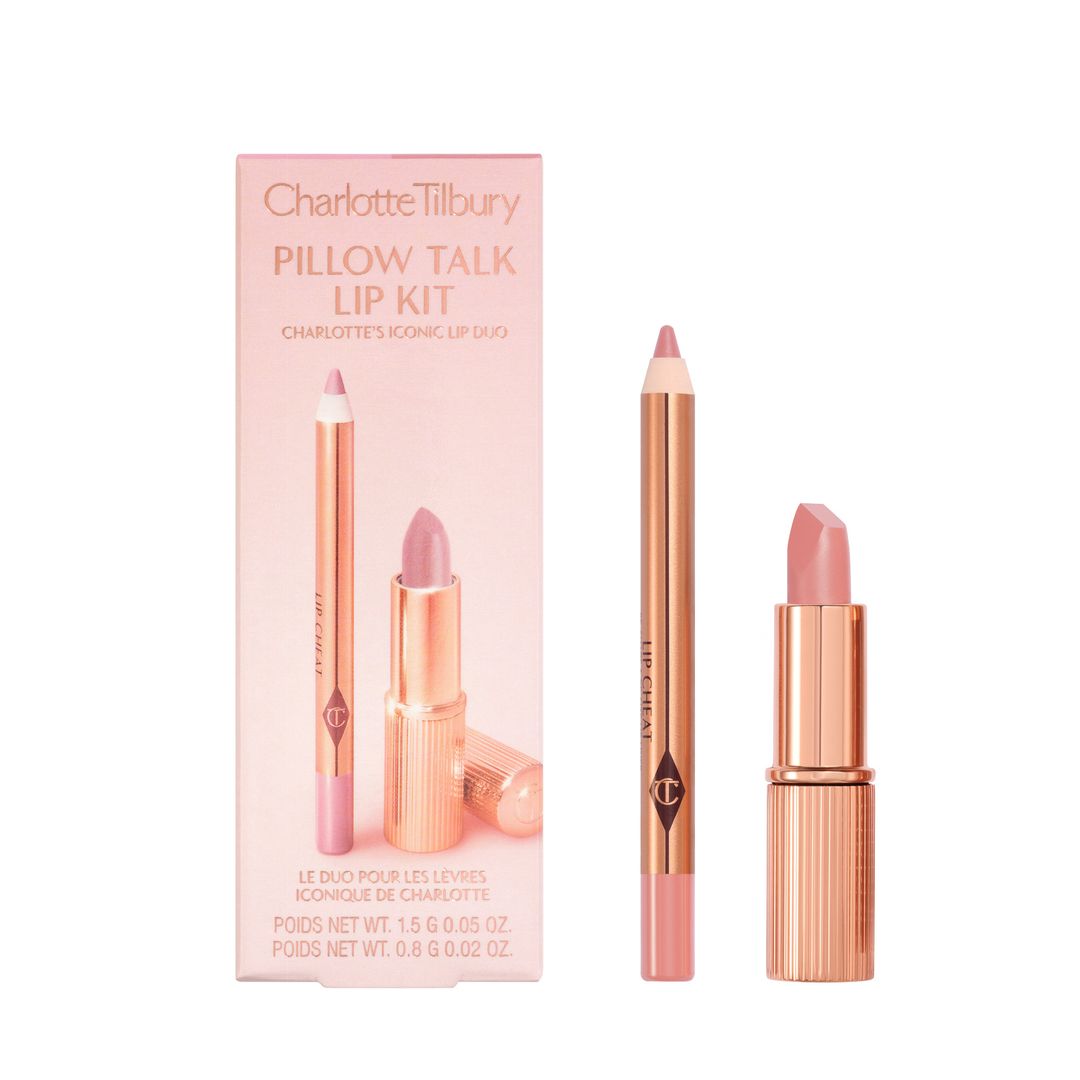Charlotte Tilbury Mini Pillow Talk Lip Kit - Pillow Talk Fair - Image 1