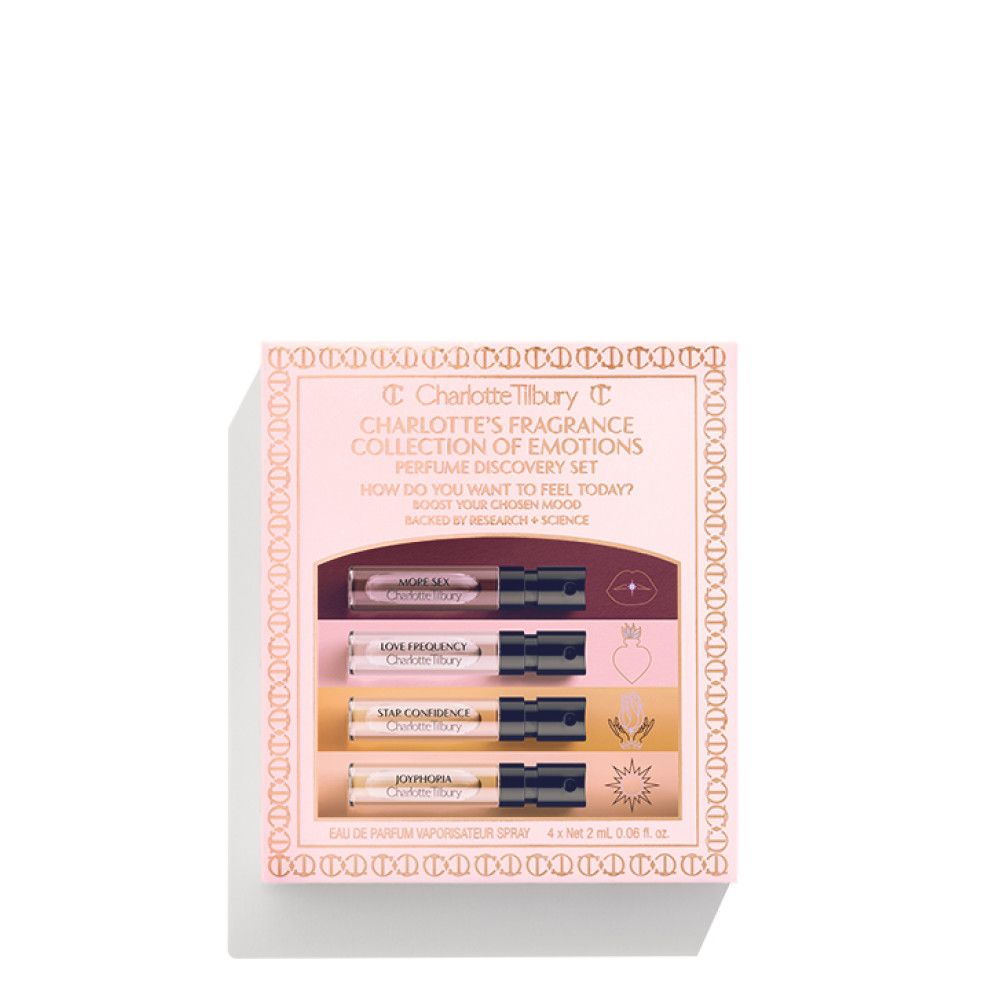 Charlotte Tilbury Charlotte's Fragrance Collection Of Emotions - 4 X 2ml Discovery Set - Image 1