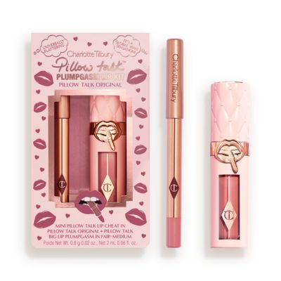 Charlotte Tilbury Pillow Talk Plumpgasm Lip Kit Pillow Talk (0.8G + 2Ml)