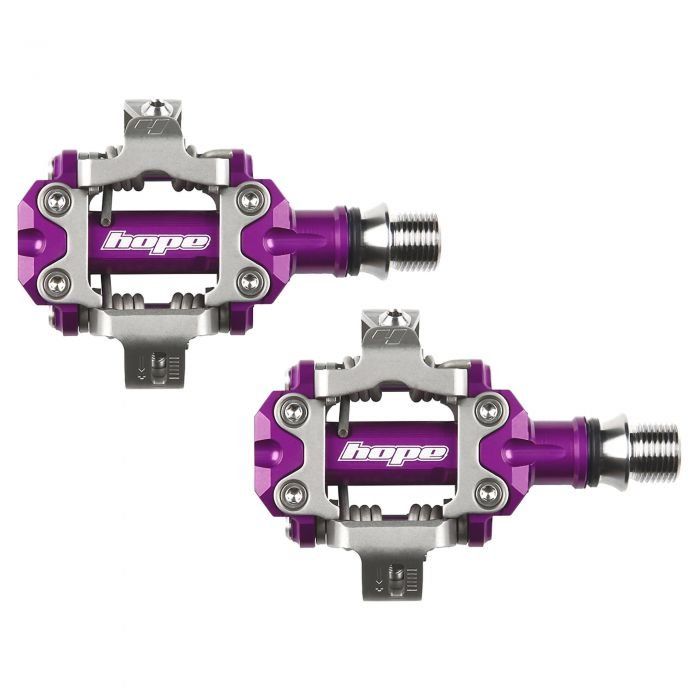 Hope Union Race Pedals - Purple - Image 1