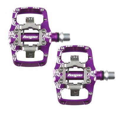 Hope Union Trail Pedals - Purple